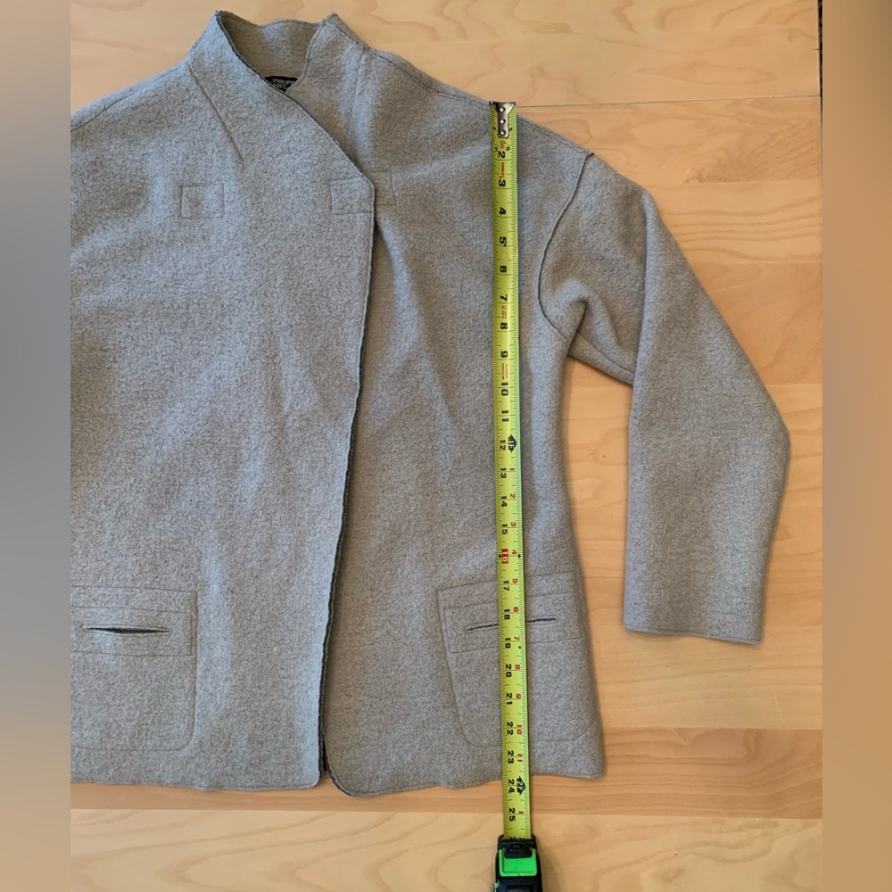 Philippe Adec Gray Wool Coat